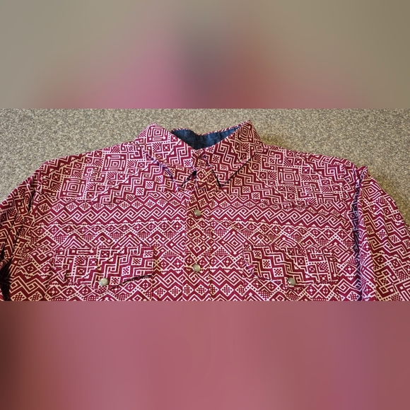 Boy Roper Pearl Snap Size Large - Picture 3 of 5